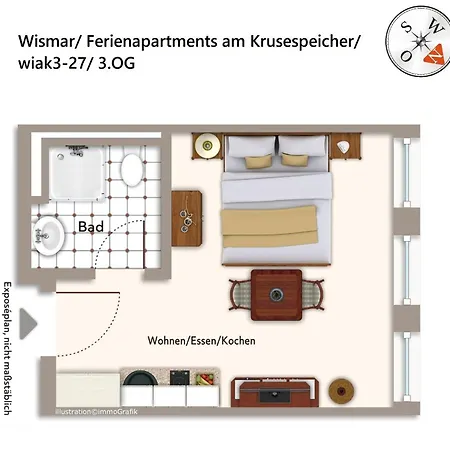 Ferienapartments Am Krusespeicher Ferienapartments Am Krusespeicher 3-27 Apartment